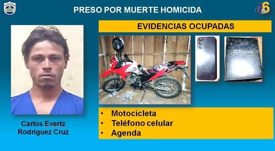 Carlos Evertz Rodríguez Cruz, de 28 años