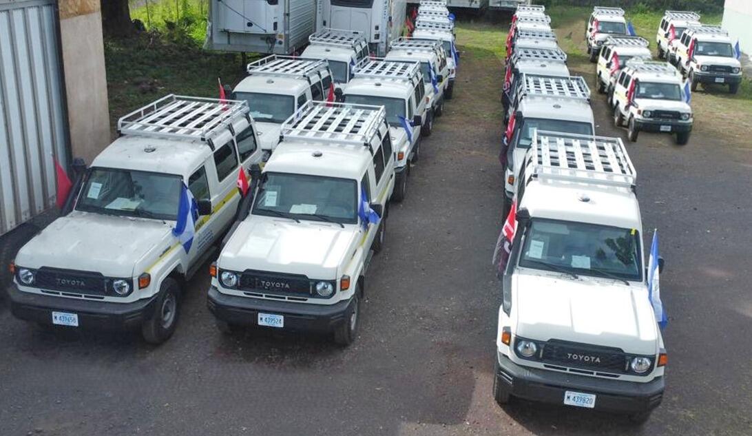 Nicaragua: Entrega de 22 ambulancias para atención médica