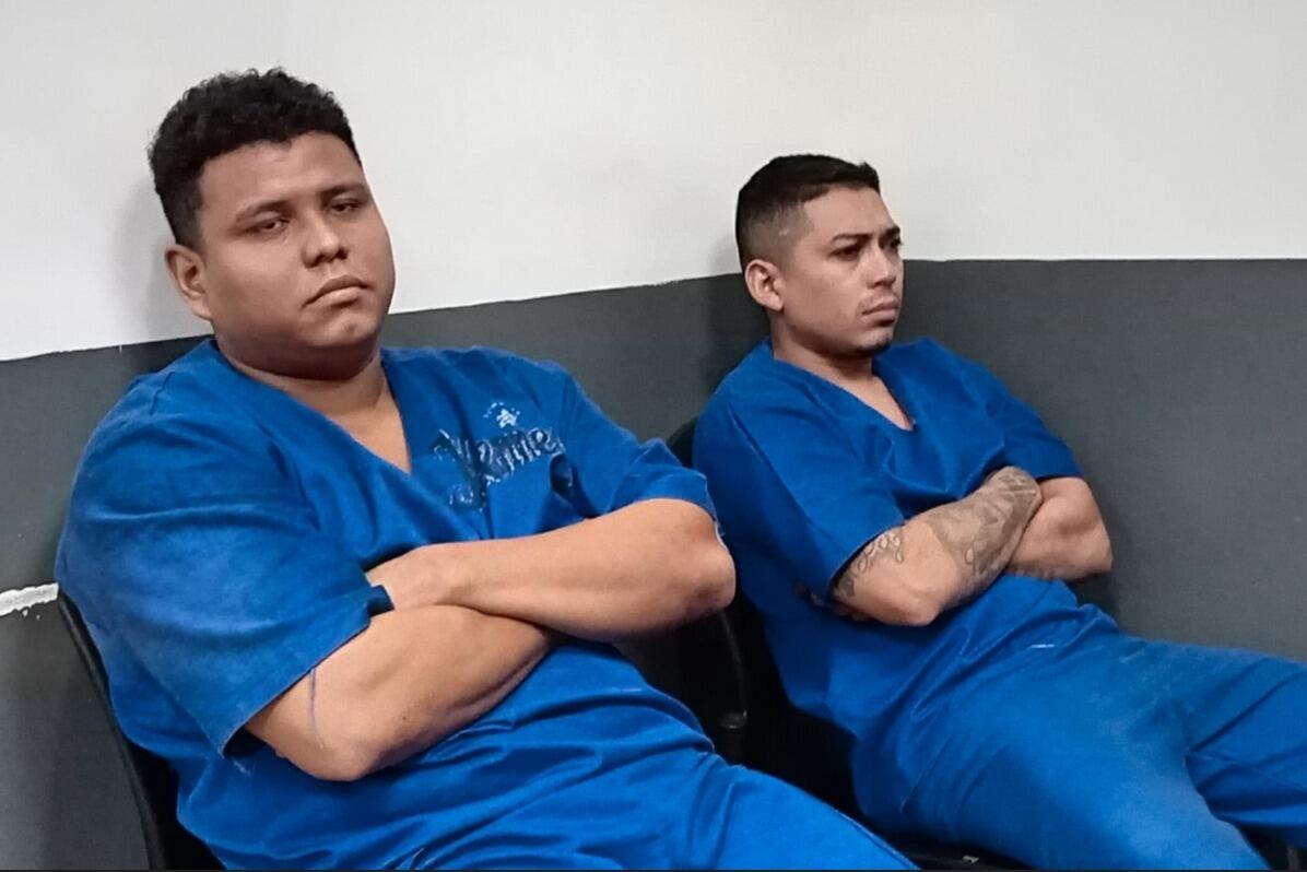 Alex Josué Morales Mercado y Kevin Eduardo Kennedy García