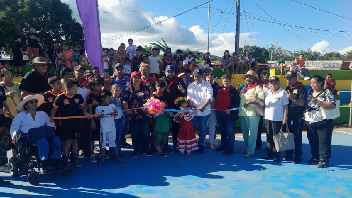Nueva cancha multiuso en Masaya para el deporte infantil