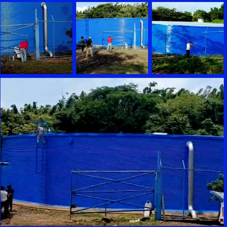 Rehabilitación del tanque de agua en Boaco