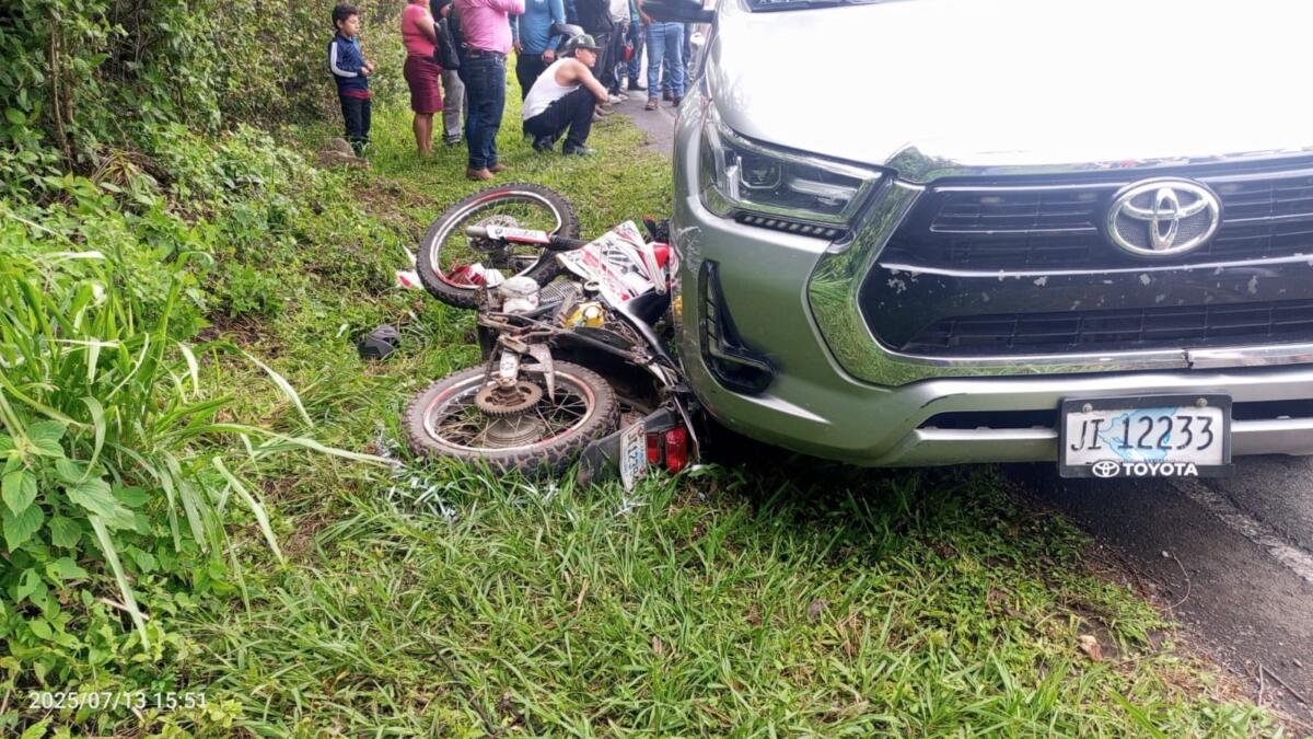 Trágico accidente de moto en Matagalpa: Jean Carlos Arce
