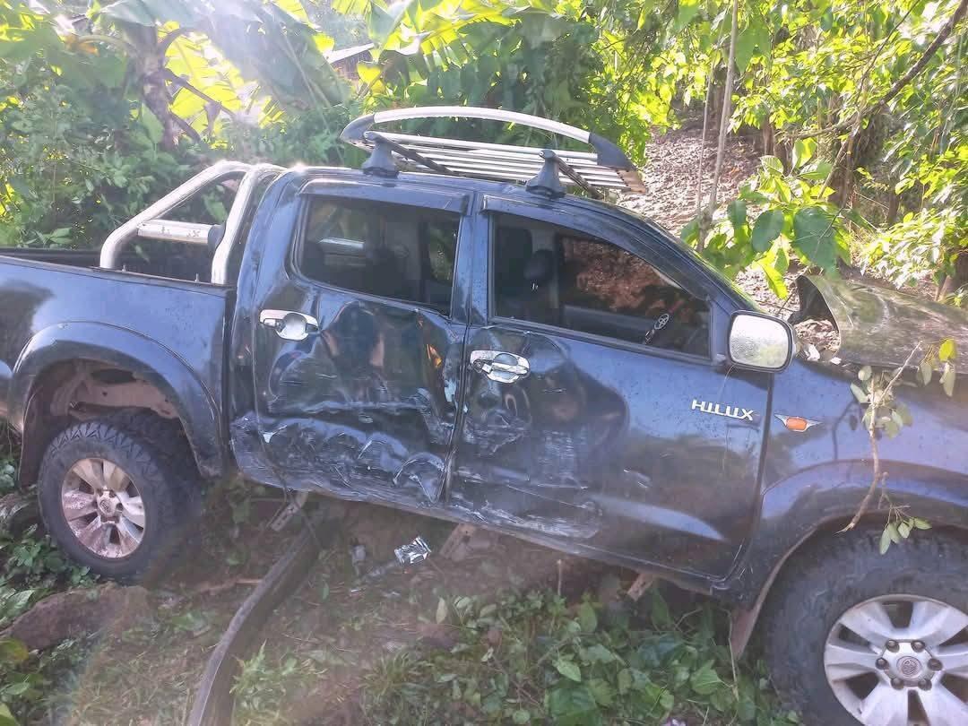 Trágico accidente en Mulukukú causado por el conductor de esta camioneta