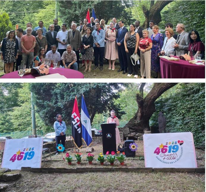 46 Aniversario del Triunfo de la Revolución Sandinista en Bélgica