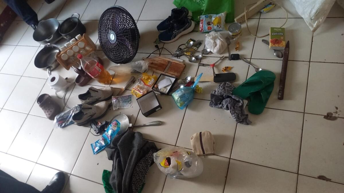 El botín obtenido por los amigos de lo ajeno
