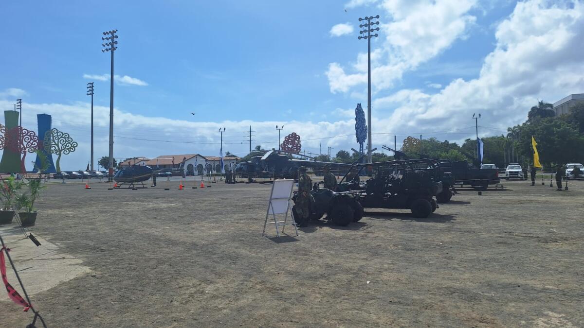 45 áreas de interacción: cómo las familias nicaragüenses conocerán su Ejército en plaza La Fe