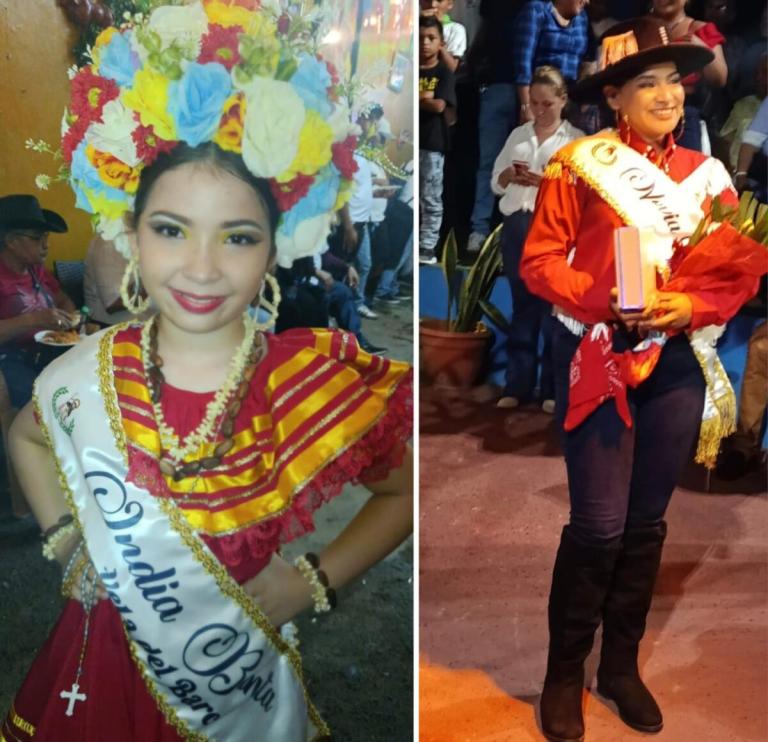 Eligen a la India bonita y Reina de la vela del barco en honor a Santo Domingo de Guzmán en Managua