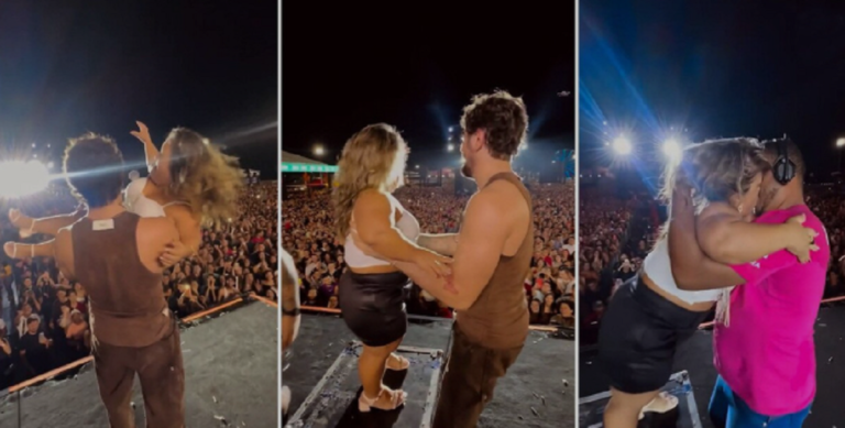 ¡Polémico! Cantante ofrece 200 dólares a quien bese a enana en concierto