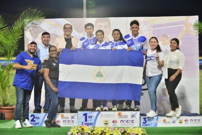 Dos medallas de oro para Nicaragua en Campeonato Centroamericano de Atletismo 2025