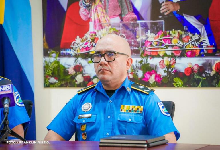Comisionado General Juan Victoriano Ruiz Urbina es nombrado jefe de las Fuerzas Policiales de Nicaragua