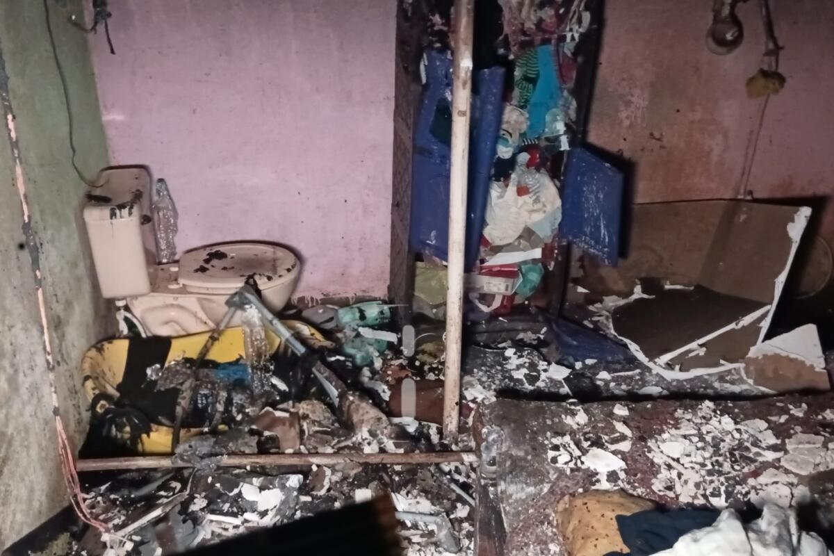 Incendio en el barrio Marvin Marín: Casa afectada