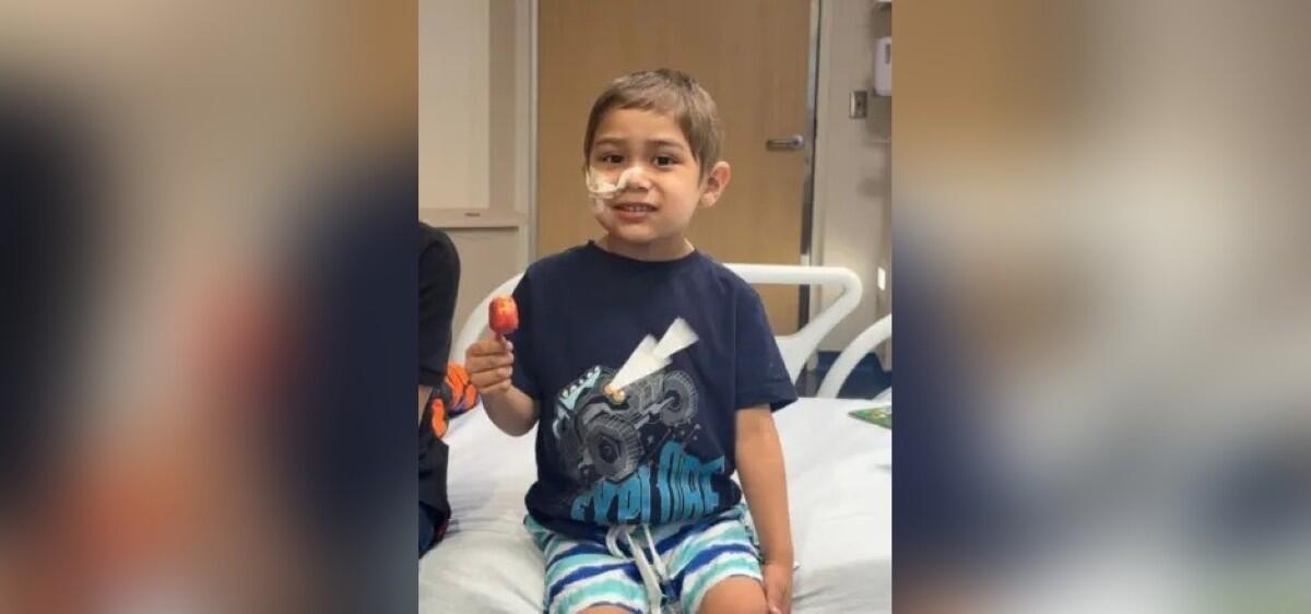 Cristopher Jonathan Hernández Palacios, de 3 años