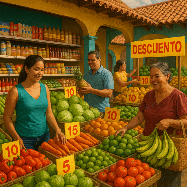 Precios en Nicaragua: ligera bajada del 0.09% en julio