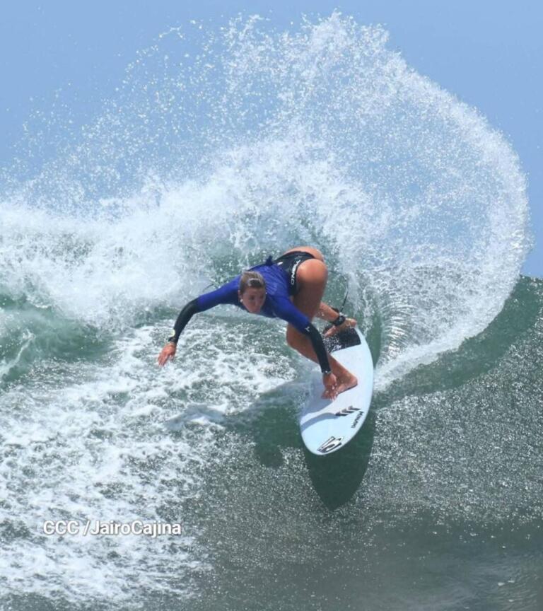 Nicaragua es sede del Campeonato Latinoamericano de Surf