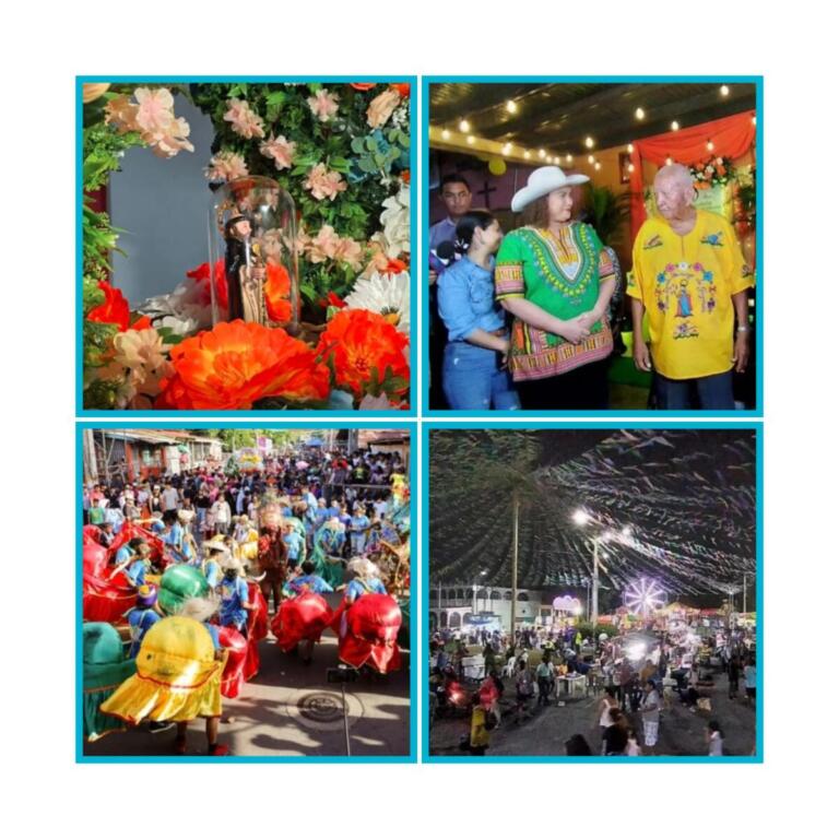 Llenos de fervor, cultura y tradición familias de Managua celebran festividades en honor a Santo Domingo de Guzmán