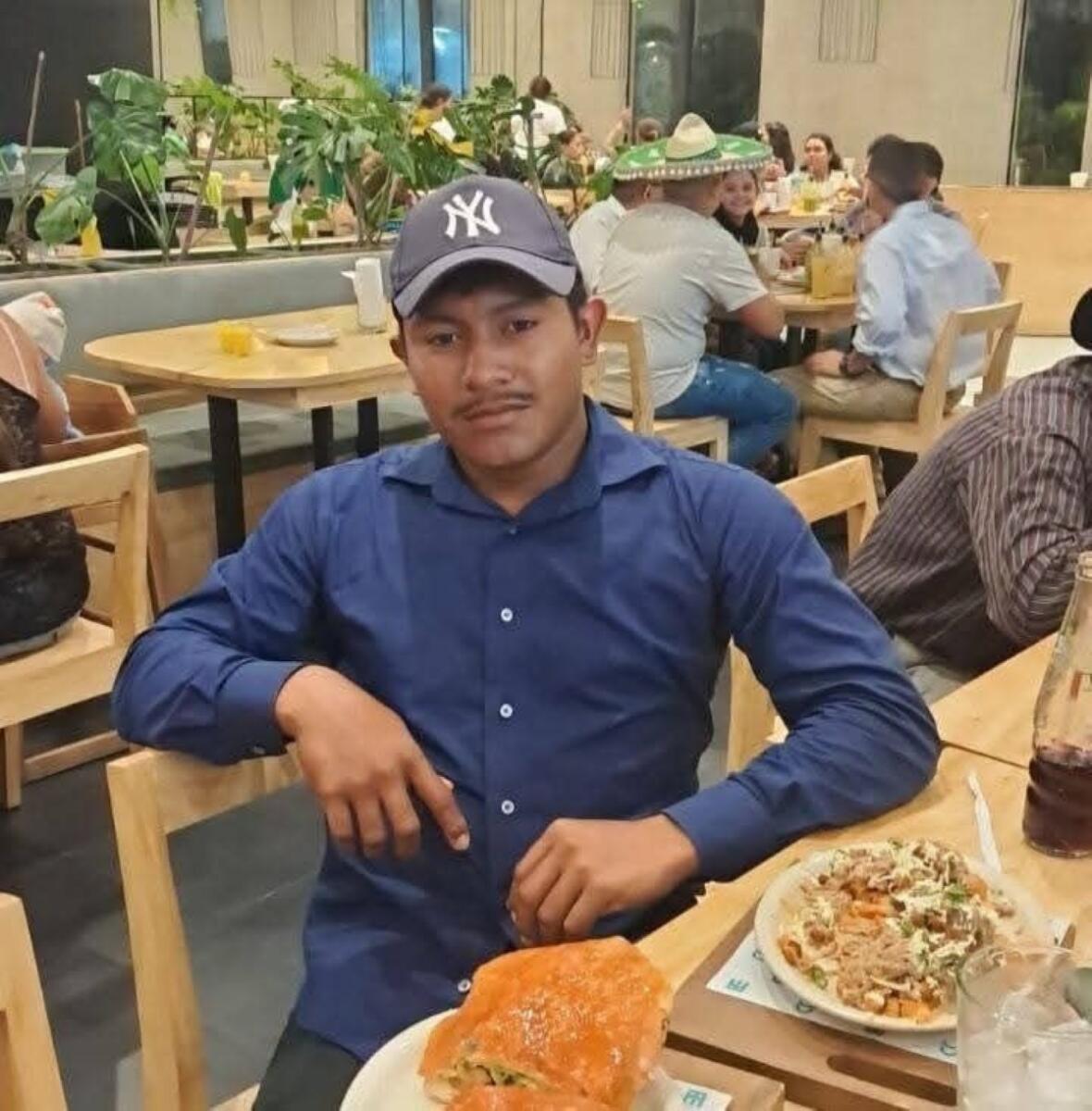 Francisco Javier Flores López, de 23 años