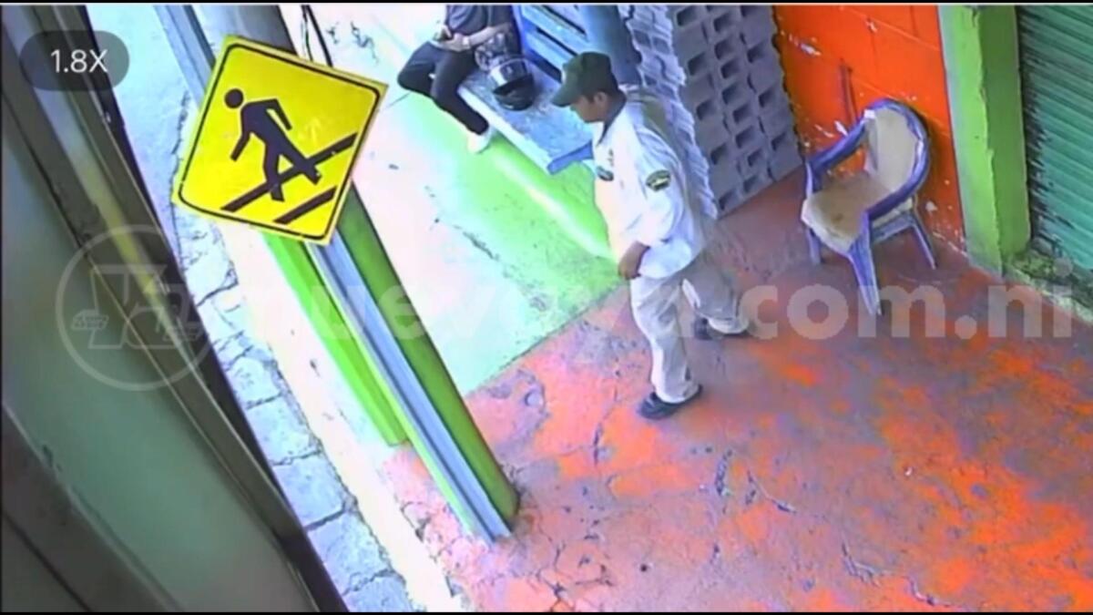 Trágica muerte del vigilante Harry Llezeth en Managua