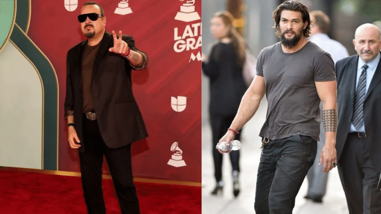 Pepe Aguilar prepara su bioserie… ¡Y quiere que lo interprete Jason Momoa, el protagonista de Aquaman!
