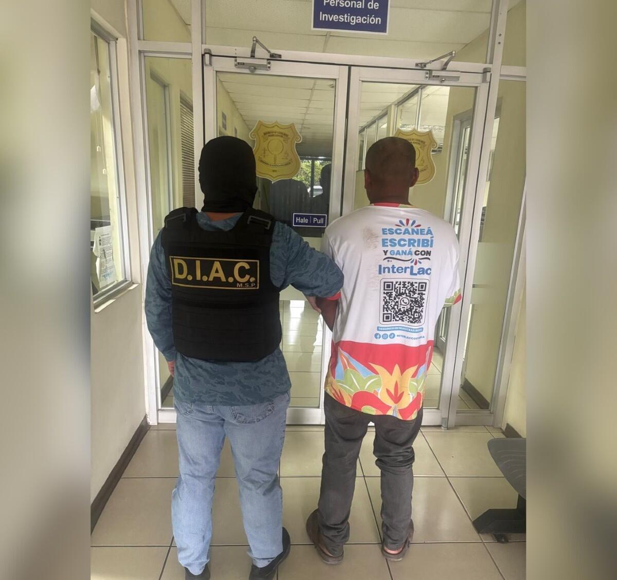 Detenido en Liberia: Raspados como fachada para drogas