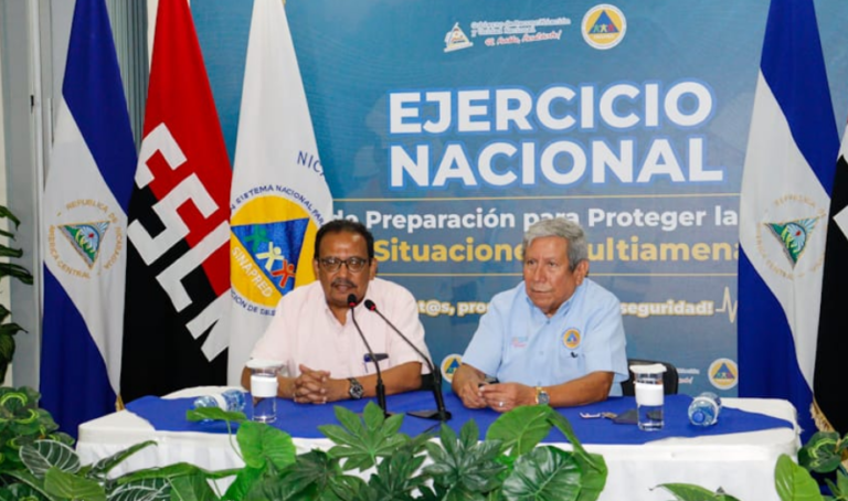 Nicaragua: III Ejercicio Nacional de Preparación 2025 se realizará el 25 de septiembre con más de 2 millones de personas