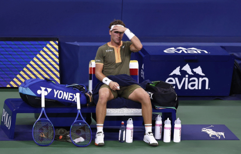 Casper Ruud critica el olor a marihuana en el US Open