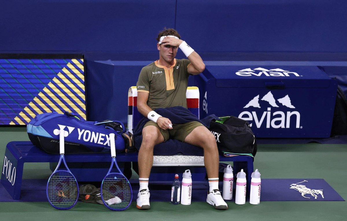 Casper Ruud critica el olor a marihuana en el US Open