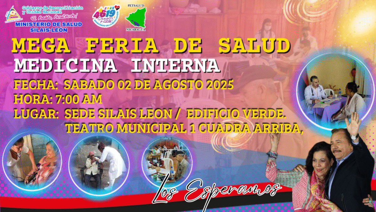 Mega Feria de Medicina Interna en León: Salud para Todos