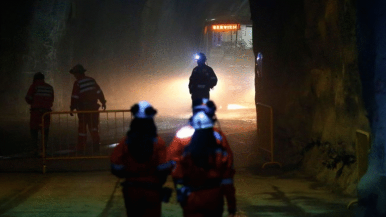 Sube a 6 cifra de fallecidos tras derrumbe en la mina de cobre más grande del mundo, en Chile