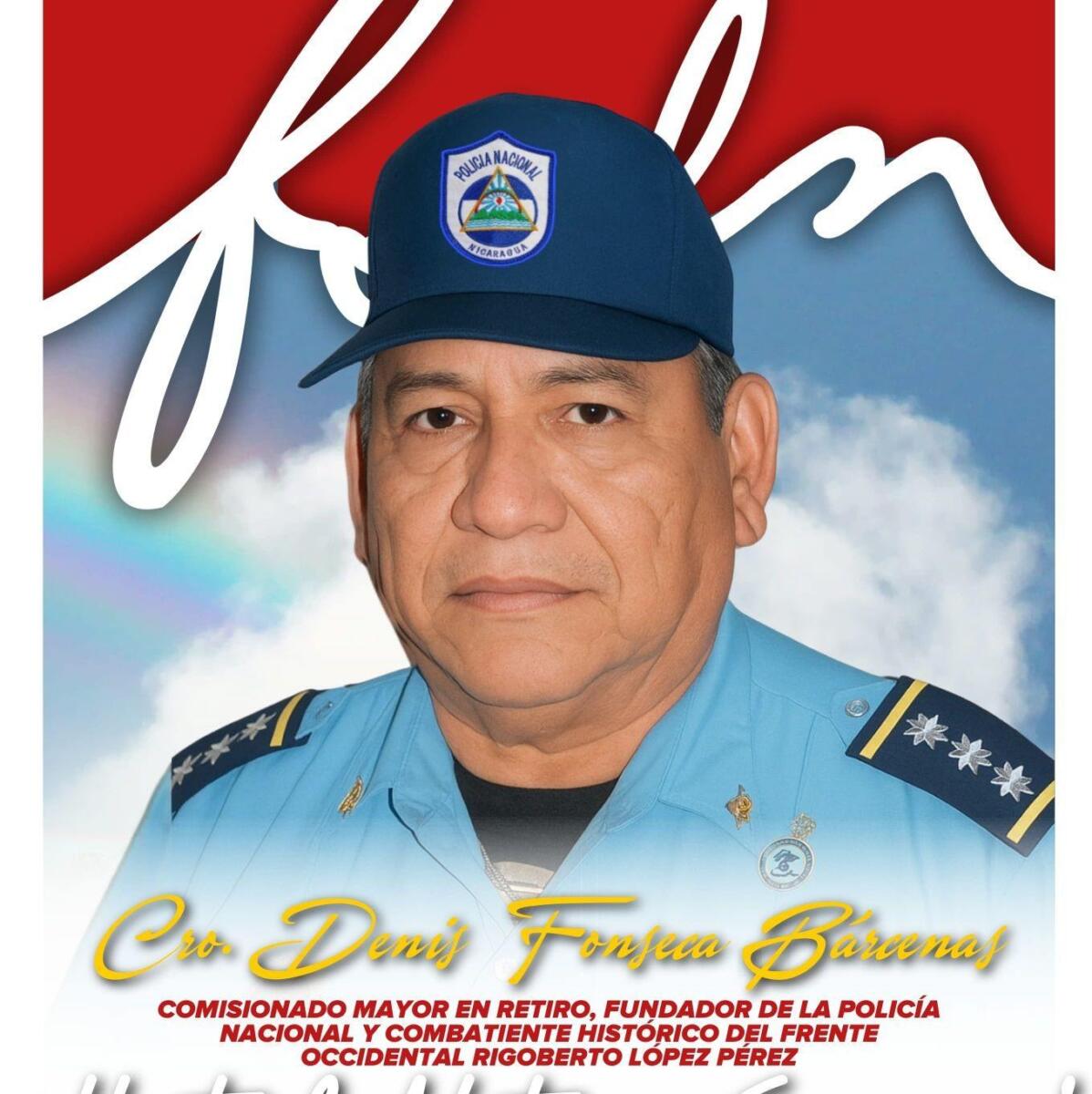 Fallece el Comisionado Dennis Fonseca a los 68 años