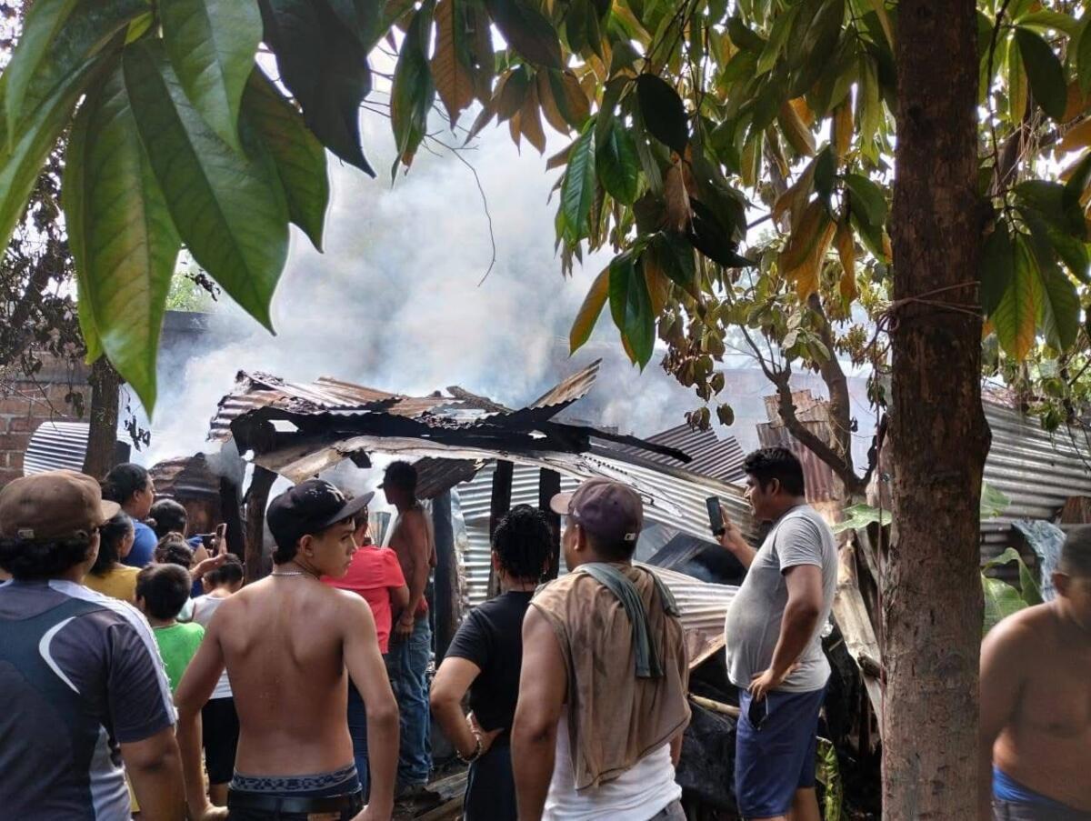 Incendio devasta hogar en Chinandega: urgente ayuda necesaria