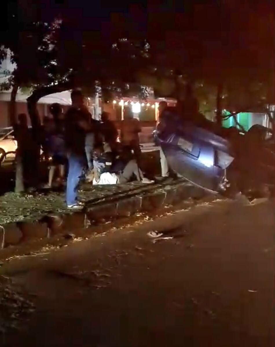 Accidente en Bello Horizonte: Juan Francisco Torres herido
