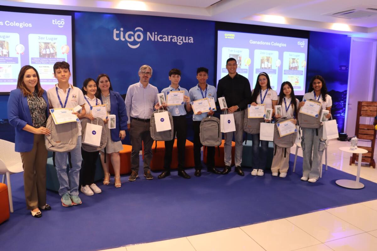 Tigo Nicaragua celebra éxito de Gamers en Acción: 815 estudiantes formados en tecnología digital
