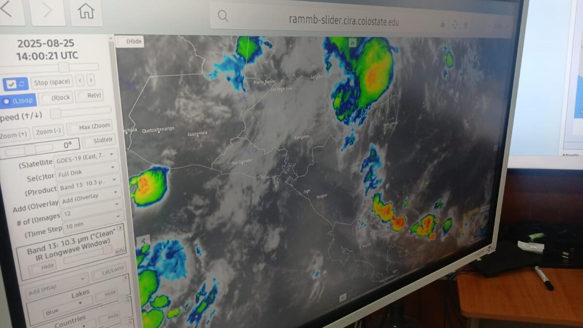 Condiciones climáticas extremas: Ondas tropicales en INETER