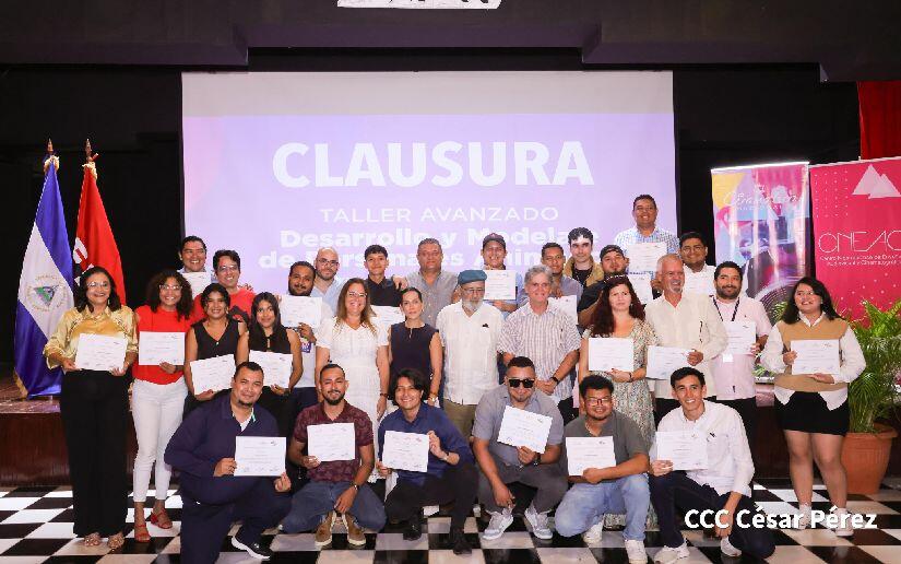Taller de Modelaje de Personajes en Nicaragua