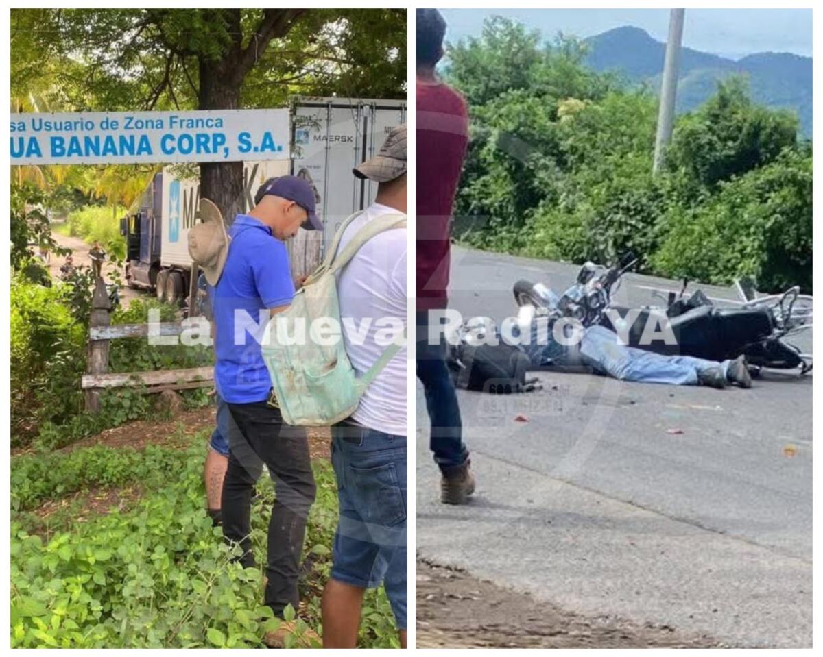 Trágico accidente de moto en la carretera León – Chinandega