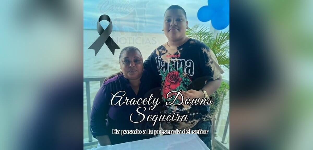 Tragedia en Bluefields: Fallece doña Aracely Downs
