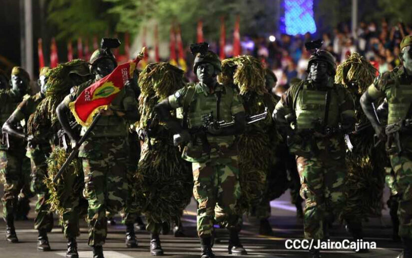 Desfile del Ejército de Nicaragua