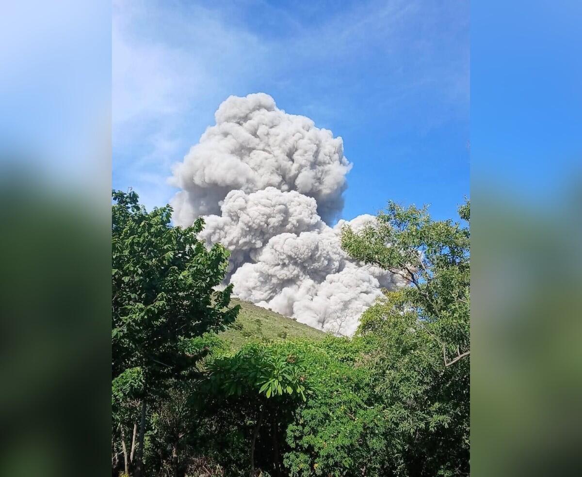 Explosiones del volcán Telica