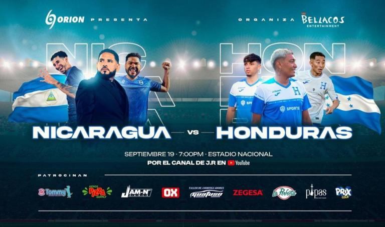Nicaragua vs Honduras: duelo de creadores en Managua