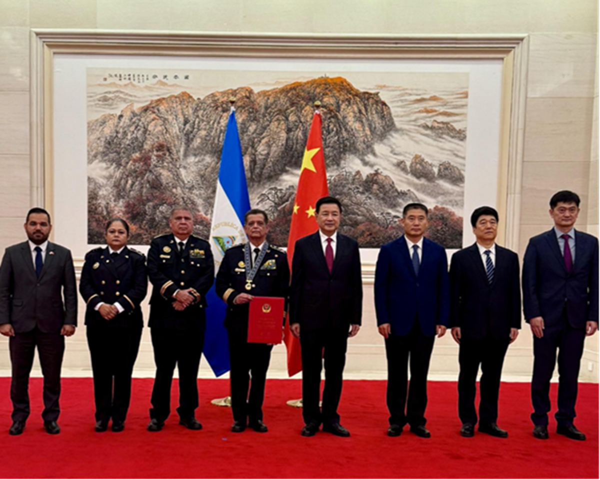 Cooperación Nicaragua-China en seguridad pública se fortalece con encuentro de alto nivel