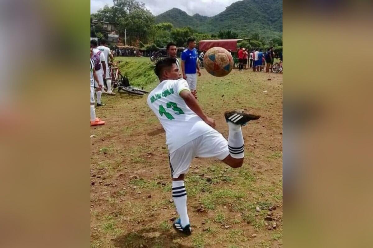 Héctor Antonio Díaz López jugaba fútbol