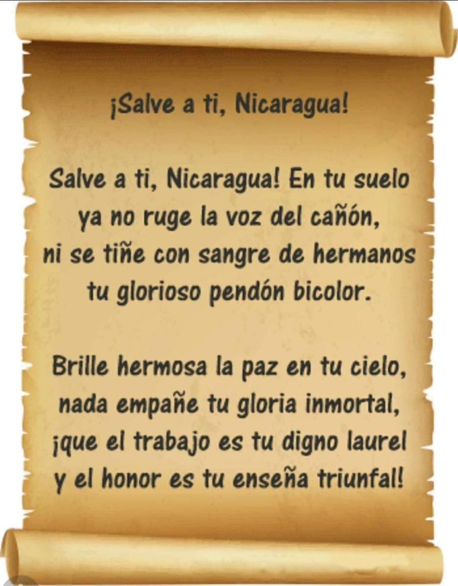 Himno Nacional de Nicaragua
