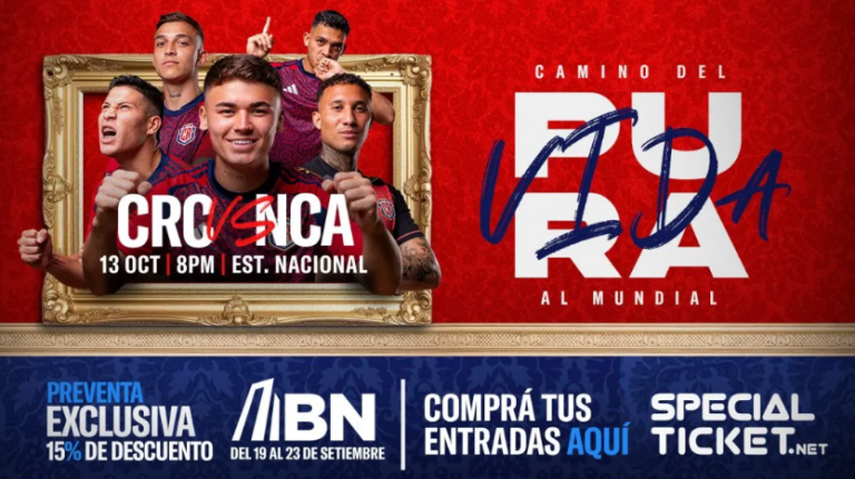Federación tica empieza venta de boletos para juego entre Nicaragua y Costa Rica