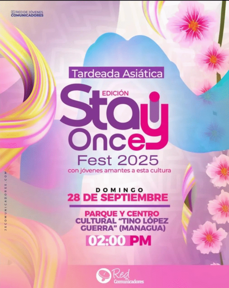 Jóvenes celebrarán en Nicaragua la cultura asiática en el «Stay once fest 2025»
