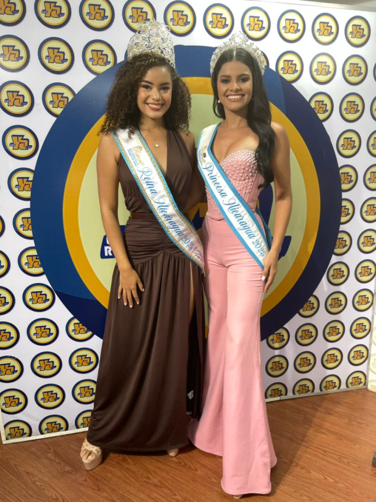 Grethel Gámez e Isabella Salgado, reinas de belleza de Nicaragua, se convierten en presentadoras de tv