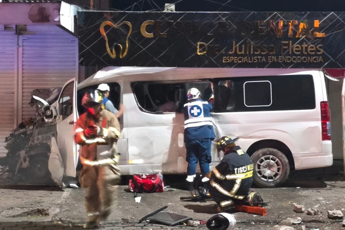 Accidente en Managua deja una víctima y un herido grave