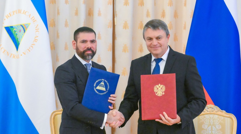 Rusia y Nicaragua estrechan lazos económicos con cinco territorios en histórica firma en Moscú