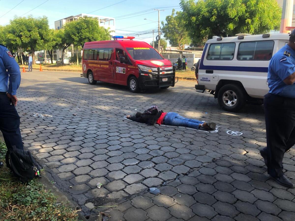 Trágico accidente en Managua cobró la vida de un motociclista