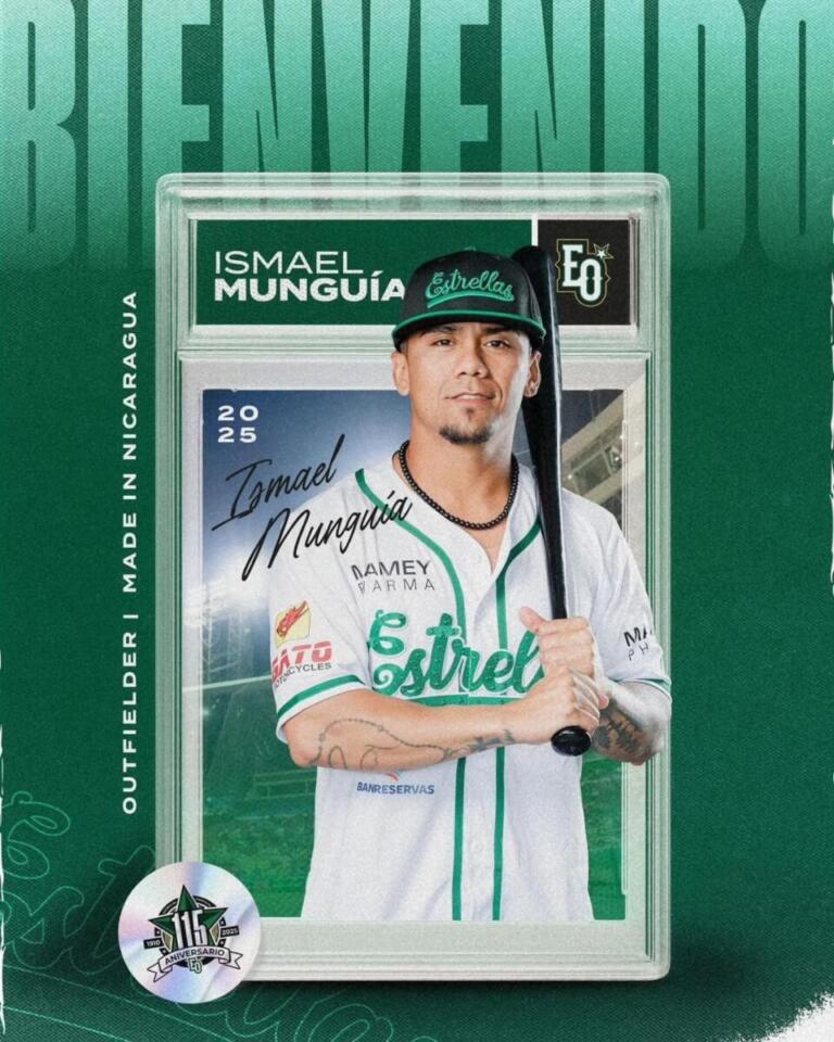 Ismael Munguía brilla en la Liga Dominicana con .364