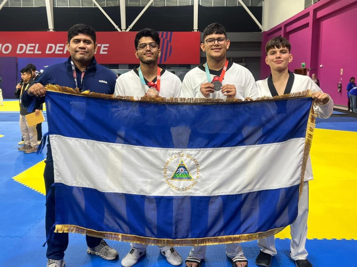 Nicaragua brilla en la Copa Presidente de Taekwondo 2025
